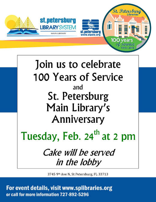 St. Petersburg Library System Main Library